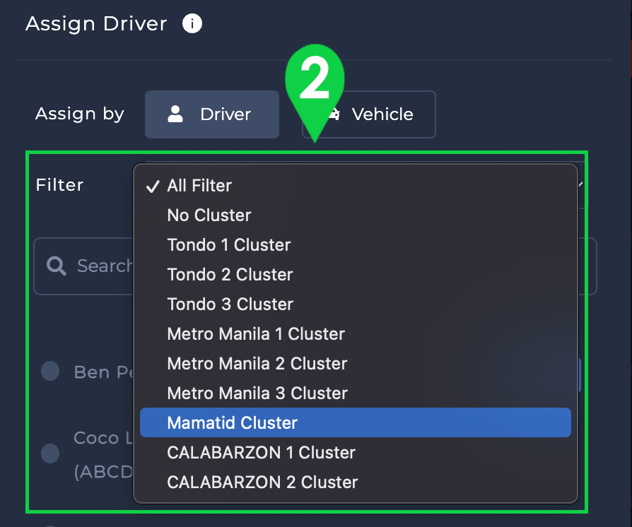 check cluster drivers - 2