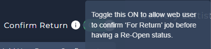 confirm return toggle