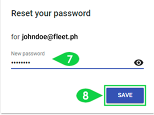 forgot password - 6