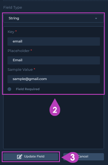 edit meta config - 2