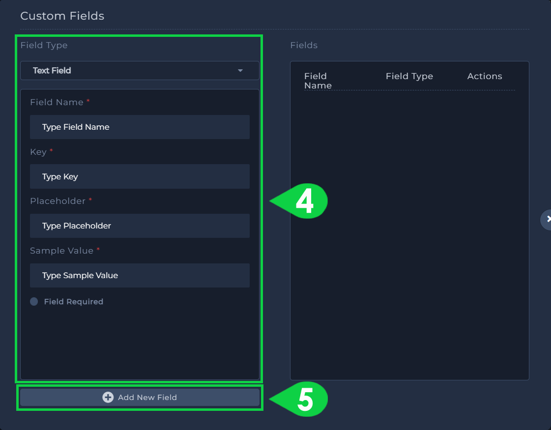 add custom fields - 4