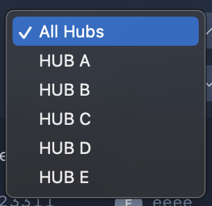 hubs filter - 2