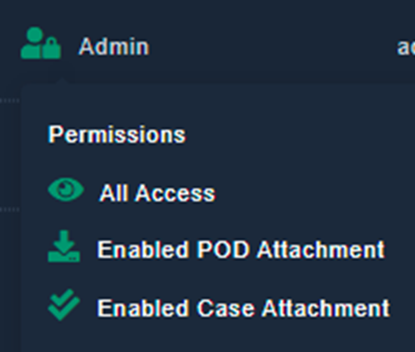 user management - admin permissions